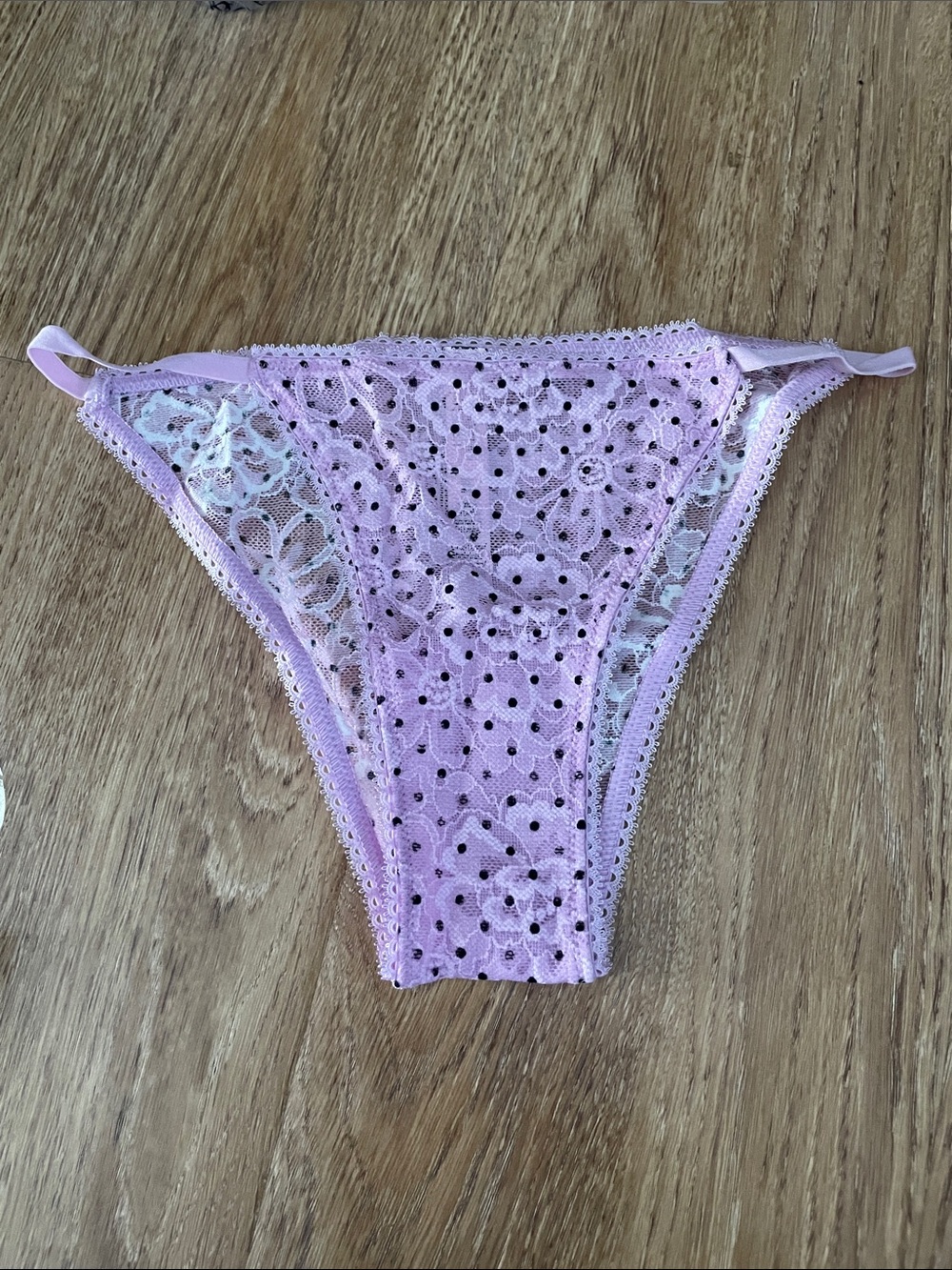 Victoria's Secret Lavender Lace Bikini Panty